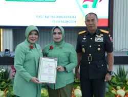 Pangdam XIV/Hasanuddin Hadiri Syukuran HUT ke-79 Persit Kartika Chandra Kirana