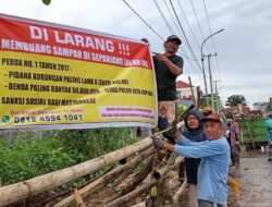 Kompak,Babinsa lakukan Kegiatan Karya Bakti bersama Pemerintah dan Warga