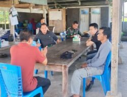 Wujud Pembinaan Teritorial, Dandim Silaturahmi Dengan Tokoh Masyarakat