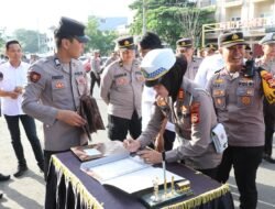 Polres Pelabuhan Makassar Teken Pakta Integritas Antinarkoba: “Kalau Masih Langgar, Kami Tindak Tegas!”