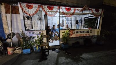 Bhabinkamtibmas Mampu dan Warga Kompak Ronda Bareng, Contoh Nyata Polisi Dekat dengan Masyarakat