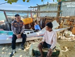Bukan Cuma Jaga Keamanan, Polisi di Kepulauan Sangkarrang Juga Jadi Sahabat Warga