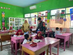 Babinsa Koramil 03/Bontomarannu Dampingi Program “Gowa Caradde” di Sekolah Dasar