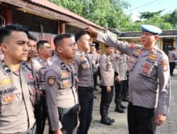 Cek Penampilan Polisi, Propam Polres Pelabuhan Makassar Gelar Gaktibplin Dadakan!