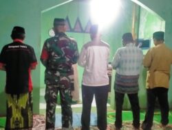 Babinsa Koramil 02 Parangloe Gelar Safari Subuh Berjamaah di Wilayah Binaan