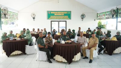 Kodim 1409/Gowa Gelar Vicon Komsos dengan Keluarga Besar TNI, Perkokoh Persatuan dan Kesatuan Bangsa