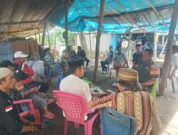 Babinsa 08 Bontonompo Himbau Warga Jaga Kebersihan dan Keamanan Lingkungan