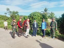 TNI Perkuat Sinergitas dengan Melaksanakan Kegiatan Kerja Bakti