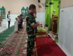 Babinsa Koramil 05 Pallangga Gelar Safari Subuh Berjamaah, Pererat Silaturahmi dengan Warga Gowa