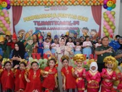 Penamatan dan Pentas Seni TK Kartika XX-34 Warnai Aula Makodim 1409/Gowa dengan Keceriaan dan Haru