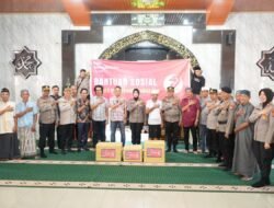 Kapolres Pelabuhan Makassar Pimpin Bakti Religi Sambut Hari Bhayangkara ke-79 di Sejumlah Masjid