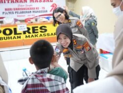 Sunatan Massal Gratis! Polres Pelabuhan Makassar Bikin Anak-Anak Sumringah di Hari Bhayangkara