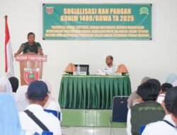 Wujudkan Swasembada Pangan Berkelanjutan,Kodim 1409/Gowa Gelar Sosialisasi Ketahanan Pangan Sinergitas TNI dengan Masyarakat