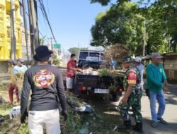 Babinsa dan Warga Perkuat Sinergitas dalam Giat Kerja Bakti