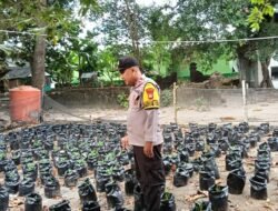 Urban farming di Tengah Kota, Polres Pelabuhan Makassar Gaspol Program Ketahanan Pangan