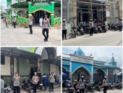 Sholat Jumat Aman & Nyaman, Ini Peran Penting Polwan Polres Pelabuhan Makassar