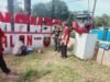 Pererat Kemitraan,TNI-Polri dan Warga laksanakan Kerja Bakti