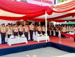 Kasdim 1409/Gowa Hadiri Apel Besar Gerakan Pramuka Ke-64 Diharapkan Jadi Garda Terdepan Jaga Ketahanan Pangan dan Lingkungan