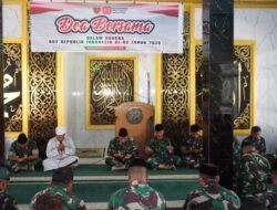 Kodim 1409/Gowa Gelar Doa Bersama Dalam Rangka Memperingati HUT Ke-80 RI Tahun 2025
