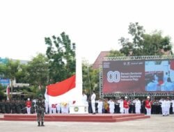 Peringatan Detik-Detik Proklamasi, Kodim 1409/Gowa Bersama Forkopimda Gelar Upacara HUT RI Ke-80 di Taman Sultan Hasanuddin