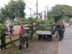 Semangat Gotong Royong, Koramil 1409-03/Bontomarannu Gelar Karya Bhakti di Jalan Poros Bonto Te’ne