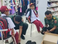 Wujud Kepedulian Kodim 1409/Gowa dan Diwa Foundation Bantu Keluarga Bocah Viral Pemungut Makanan Sisa