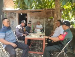 Silaturahmi Babinsa Bersama Tripilar, Perkokoh Kebersamaan Wujudkan Wilayah Aman dan Kondusif