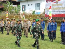 Dandim 1409/Gowa Pimpin Upacara Penutupan TMMD ke-125 di Lapangan Pangisoreng Maros