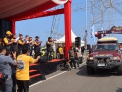 Kapolda Sulsel Hadiri Pelepasan Peserta Merdeka Off Road Peduli Seri IV