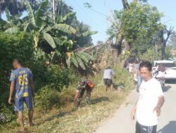 Perkuat Sinergi Dengan Masyarakat Babinsa Koramil 08 Bontonompo Gelar Karya Bhakti