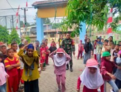 Semarak HUT RI ke-80, Babinsa Koramil 05 Pallangga Dampingi Lomba Meriah di Desa Toddotoa