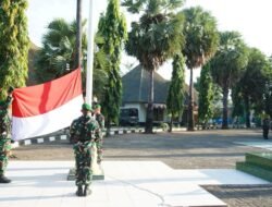 Kokohkan Semangat Nasionalisme, Kodim 1409/Gowa Gelar Upacara Bendera Rutin