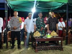 Semangat Kemerdekaan, Babinsa Bajeng Hadiri Malam Ramah Tamah HUT RI ke-80