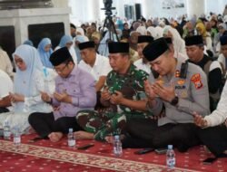 Kodim 1409/Gowa Bersama Forkopimda dan Masyarakat Perkokoh Persatuan Lewat Zikir dan Doa Bersama untuk Bangsa
