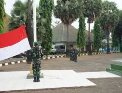 Jaga Semangat Patriotisme, Kodim 1409/Gowa Laksanakan Upacara Bendera