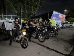 Cegah Kriminalitas, Polres Pelabuhan Makassar Intensifkan Patroli KRYD