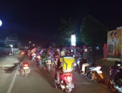 Patroli Gabungan TNI-Polri dan Komduk Gowa Gelar Cipta Kondisi, Pastikan Gowa Tetap Aman dan Kondusif