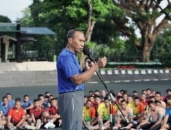 Pangdam XIV/Hsn Berikan Jam Pimpinan, Tekankan Hidup Sehat, Bersyukur dan Semangat dalam Bertugas