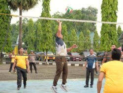 Dandim dan Kapolres Gowa Gelar Syukuran dan Olahraga Bersama Sebagai Wujud Sinergitas Dalam Menjaga Gowa Aman