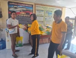 Polres Pelabuhan Makassar Gelar Gerakan Pangan Murah, 113 Ton Beras Ludes Diburu Warga