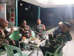 Patroli Gabungan Koramil 1409-04/Tinggi Moncong dan Komduk Kab. Gowa Jaga Stabilitas Keamanan