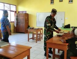 Danpos Ramil 07/Tompo Bulu Dampingi Program Makan Bergizi Gratis, Pastikan Gizi Siswa Terpenuhi