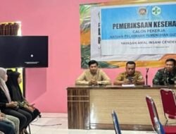 Danramil 1409-08/Bontonompo Hadiri Skrining Kesehatan Calon Pekerja Program Gizi Nasional