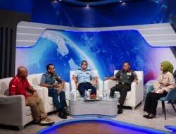 Dialog Paraikatte TVRI Sulsel, Pangdam XIV/Hsn Bersama Pangkodau II dan Kapoksahli Kodaeral VI Menjadi Narasumber