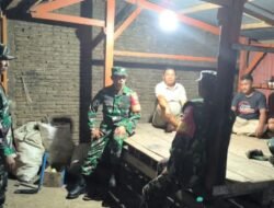 Langkah Nyata Jaga Keamanan: TNI Gandeng Komduk Gowa Patroli di Desa Tanabangka