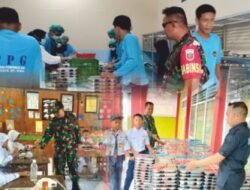 Sukseskan Program Pemerintah, Babinsa Kodim 1409/Gowa Dampingi Penyaluran Makanan Bergizi di Tiga Kecamatan