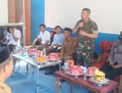 Bentuk Generasi Sehat, Danramil Bontonompo Hadiri Sosialisasi dan MoU Dapur Sehat BGN