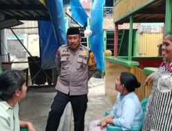 Bhabinkamtibmas Pulau Barrang Caddi Tingkatkan Patroli Dialogis, Jaga Kamtibmas dan Hadirkan Senyuman Masyarakat