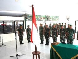 Dandim 1409/Gowa Pimpin Serah Terima Jabatan Danramil dan Perwira Staf