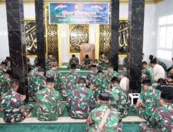 Makodim 1409/Gowa Gelar Doa Bersama Dalam Rangka Peringatan HUT TNI ke-80